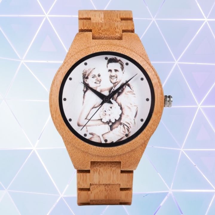 custom wooden watch